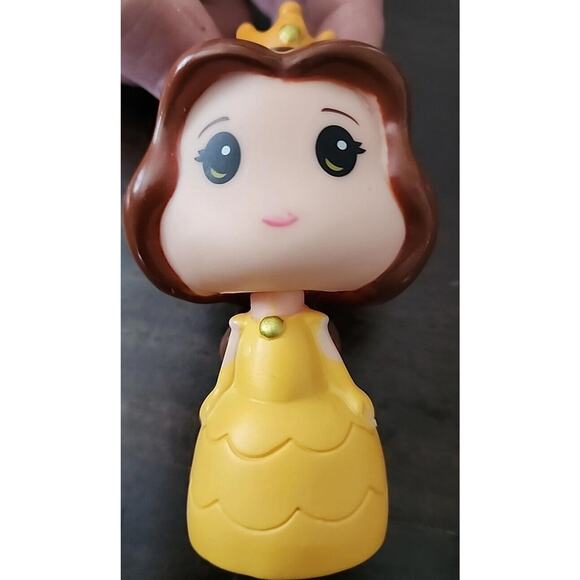 Disney Princess Belle 4 Inch Vinyl Cake Topper & Toy - Picture 2 of 4